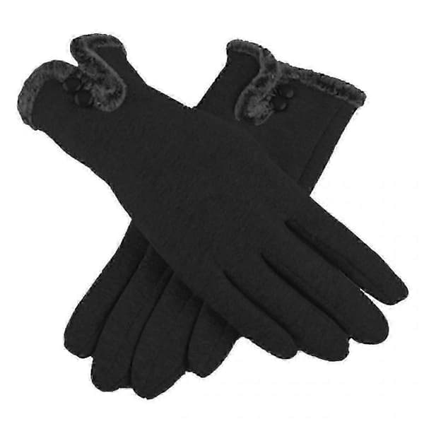 Vinterhandsker Touchscreen Fingre Dame Vinterhandsker