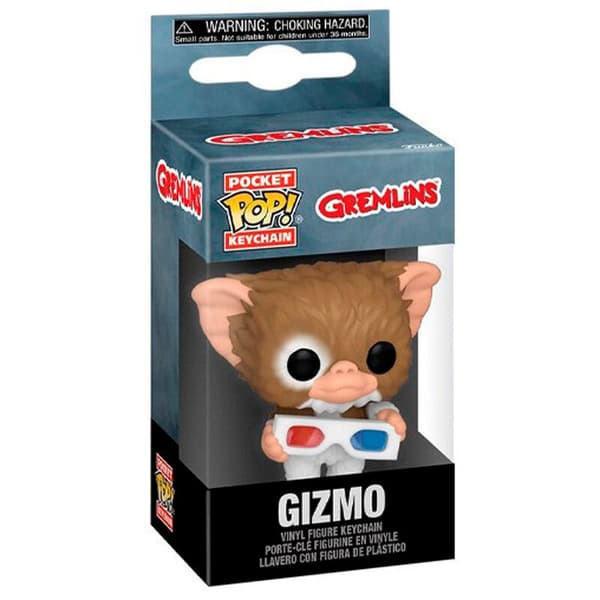 Pocket POP Nyckelring Gremlins Gizmo med 3D-glasögon 81