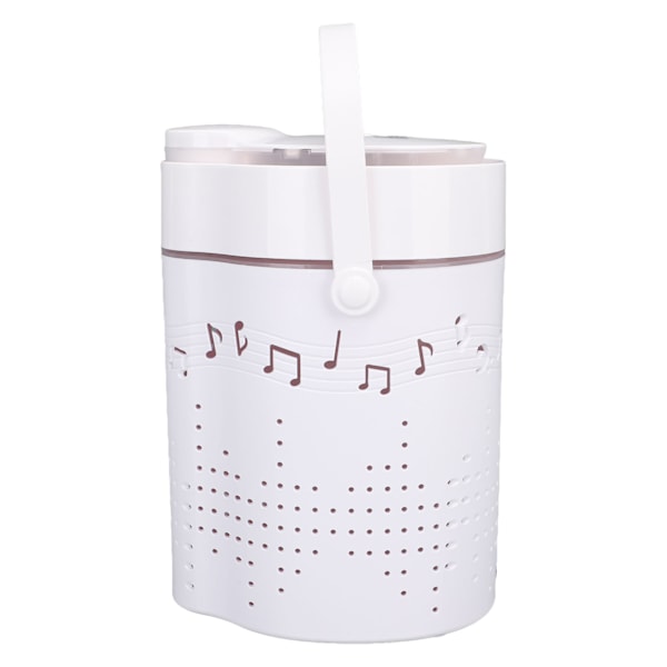 Bluetooth Music Speaker Luftfuktare - 1000ml USB Ultraljud Luftfuktare för stora rum