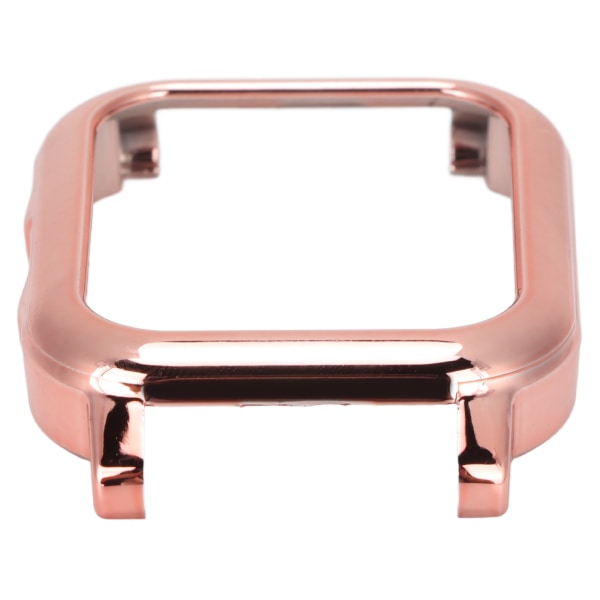 PC Cover Beskyttelsesetui til Xiaomi Haylou Solar LS02 Smart Watch Plast Anti-dråbe beskyttelsesramme Rose Pink