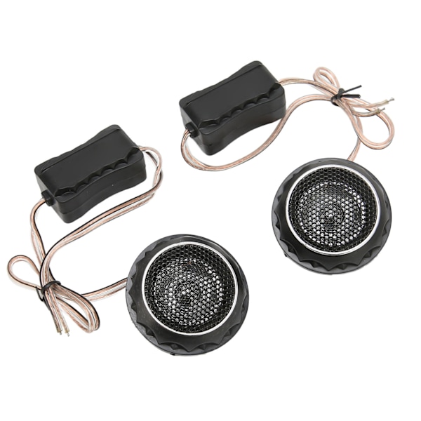 2 stk. Dome Tweeter 140W Metallisk Jern Højttaler Universal til Bil Lydsystemer
