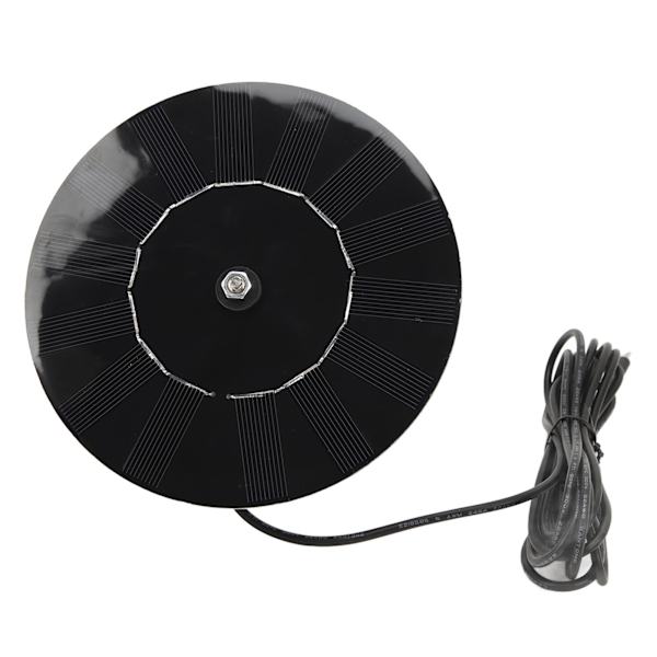 Högeffektiv 4W Mono RV solpanel med fäste och 3 m laddningskabel
