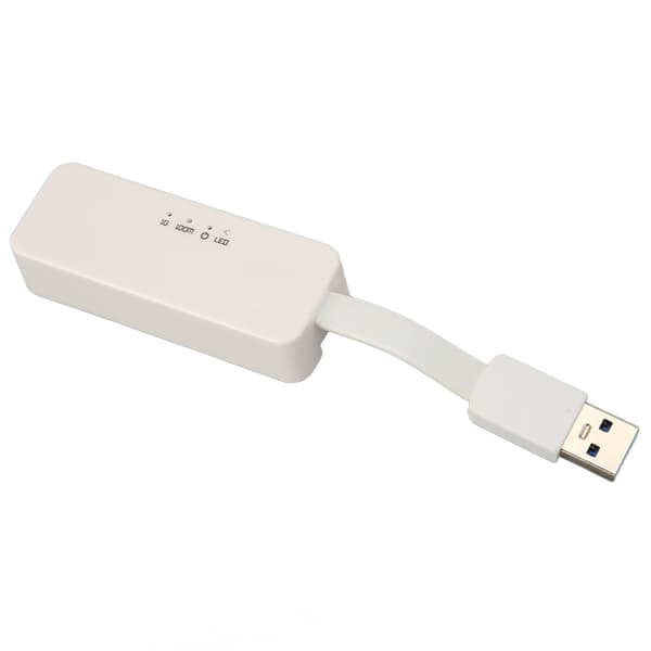 USB 3.0 - Gigabit Ethernet -sovitin 10/100/1000Mbps NIC-verkkoadapteri Windows-kannettaville tietokoneille