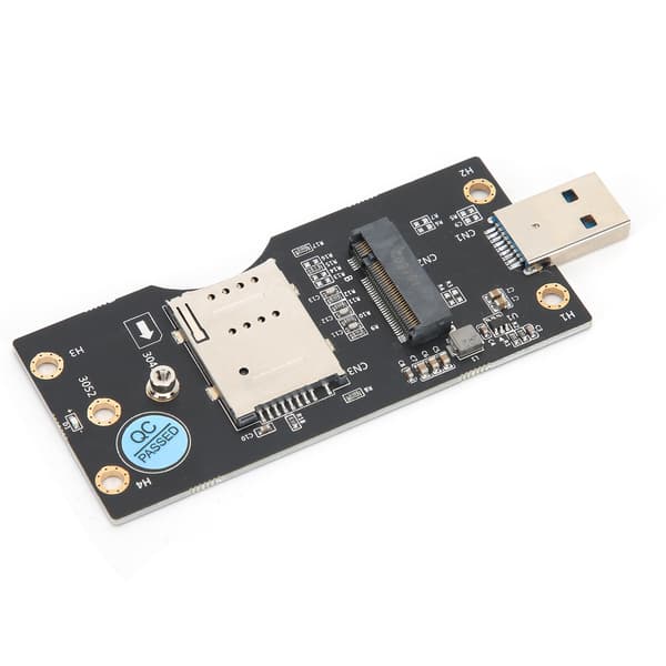 M.2 - USB 3.0 -sovitin korotuskortti SIM-korttipaikalla - Tietokoneen tarvikkeet