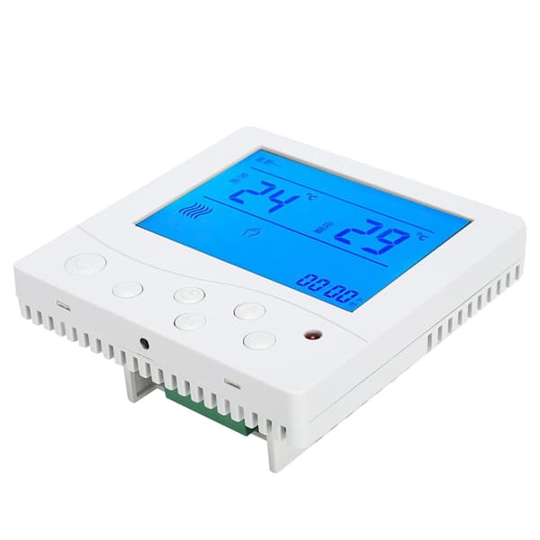 8802RH Digital Termostat LCD-display Vattenuppvärmning Temperaturregulator 5℃-45℃ AC220V