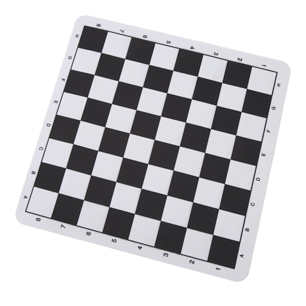 Bärbart schackbräde i PU-läder - tåligt och tvättbart - 24x23,6 cm