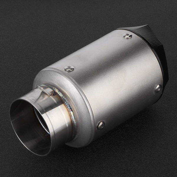 Universal Titanium Motorsykkel Eksosrør Tip 2.4in Racing Modifikasjon