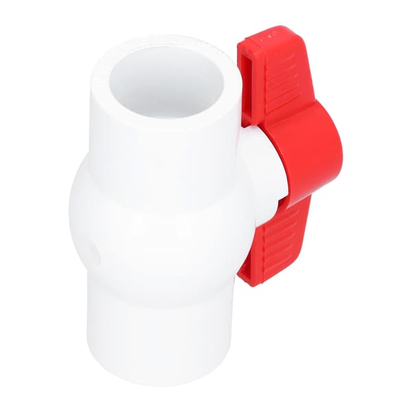 PVC Kuleventil Stengeventil med T-håndtak Hagevanning Rørleggerarbeid Rørfittings (DN15)