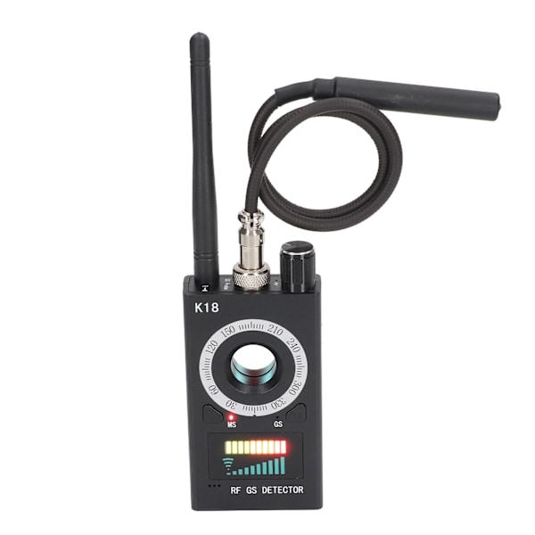 GPS Detektor Signaldetektering Buggdetektering RF-signalscanning Kameradetektor 100‑240V EU-kontakt