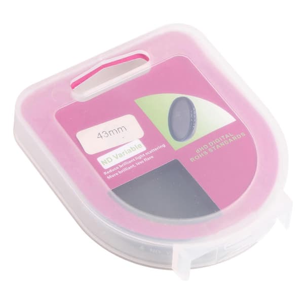 43 mm ND Fader Neutral Density Justerbart Variabelt Filter, ND2 till ND400 Filter Not Specified