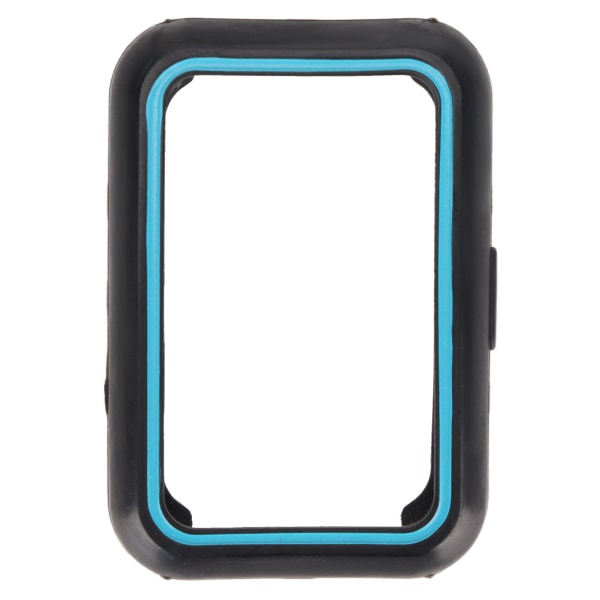 TPU Full Screen Protector Shell Bumper Case Mykt beskyttelsesdeksel for Huawei Watch FITBlack Blue
