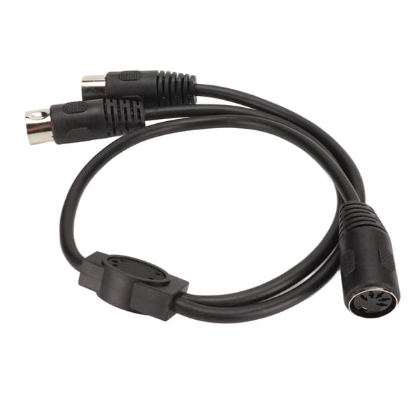 5 Pin DIN Hun til 2 5 Pin DIN Han Y Splitter Adapter 5 Core Fleksibelt Studio Lydkabel 0.1