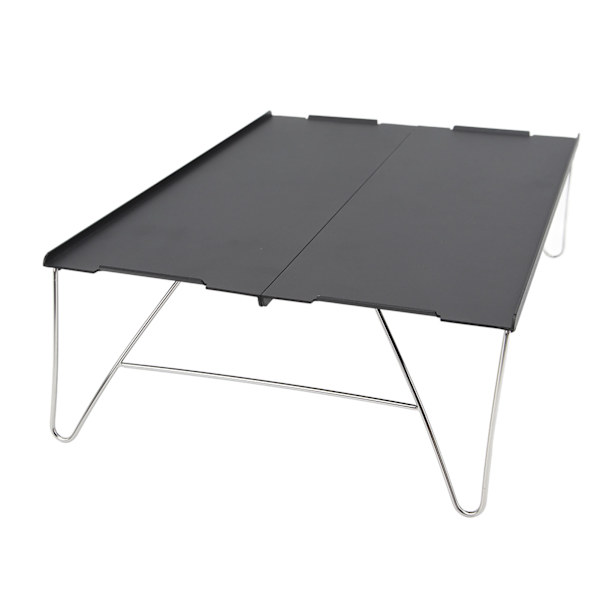 Bärbart hopfällbart campingbord i aluminiumlegering