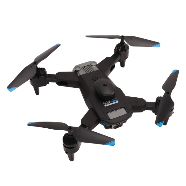 Sammenfoldelig 4K HD dobbeltkamera-drone - intelligent forhindringsgest RC Quadcopter-legetøj til voksne, børn, begyndere