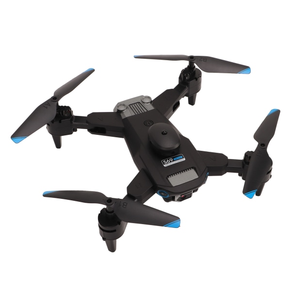Vikbar 4K HD Dual Camera Drone - Intelligent undvikande av hinder, gester, RC Quadcopter-leksak för vuxna, barn, nybörjare