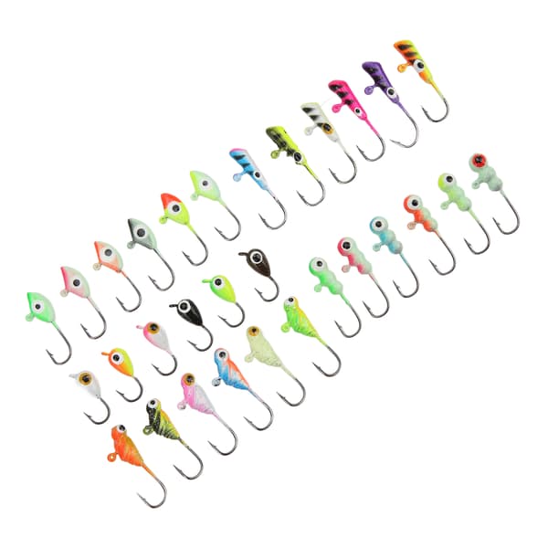 Vinterfiske Lokkemiddel Jigger Kunstig Mini Isfiskekroker Lite Hode Jig Bait