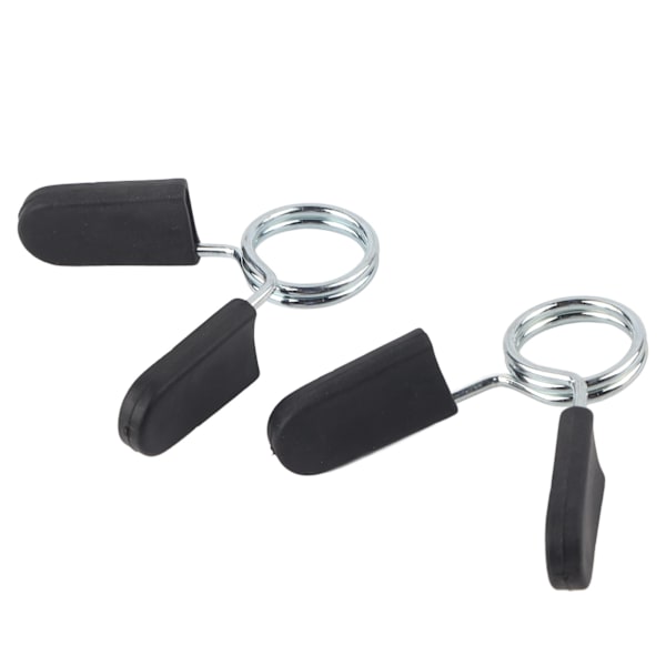 2 st Standard 25mm Skivstång Hantel Lås Klämma Fjäderkrage Clip Yoga Träning