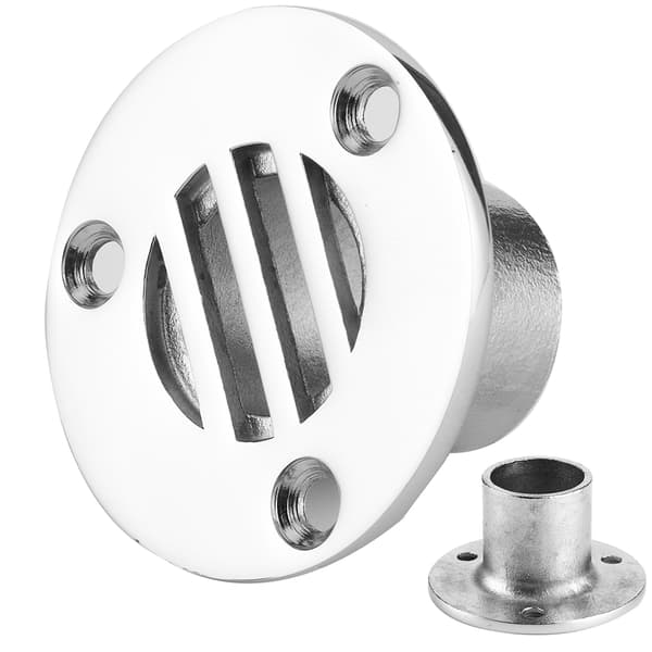 Gulvdræn i rustfrit stål, rustfrit stål 316 Hardware tilbehør til båd yacht 25 mm (1 tomme)