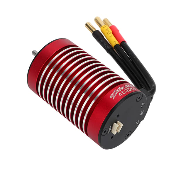RC Motor 4500kv Sensorløs Børsteløs Motor Strømudstyr til 1/10 Børsteløse Biler