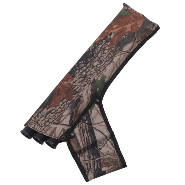 Hip Quiver Midje-Pilpose - 3 rør, doble stropper, Oxford-stoff, kamuflasje