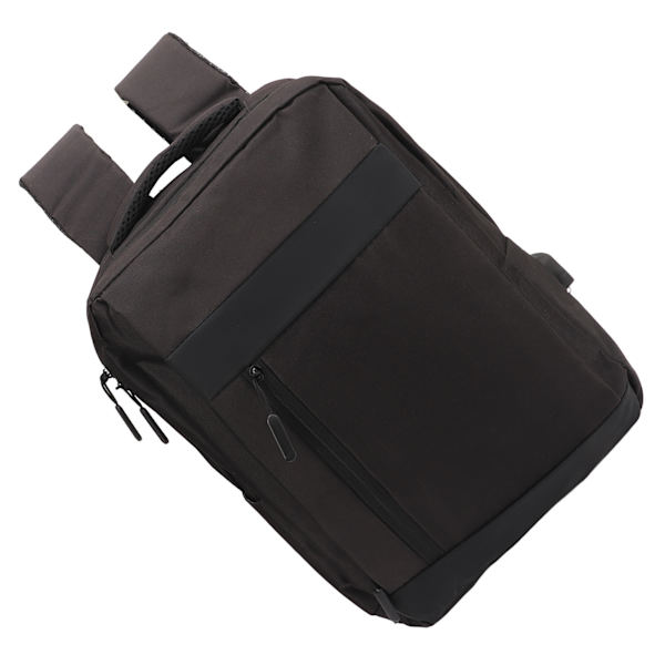 USB-lataava kannettava tietokoneen reppu, suuri kapasiteetti, liikematkoille, musta