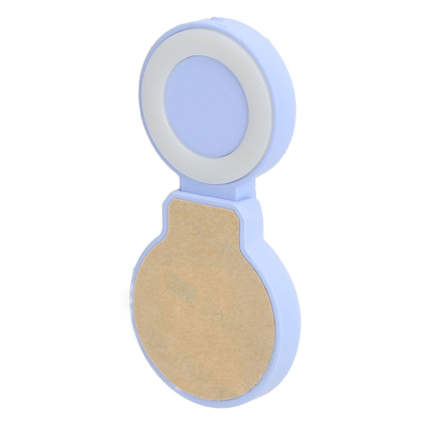 Genopladelig Mini LED Selfie Light - 4 justerbare indstillinger (lilla)