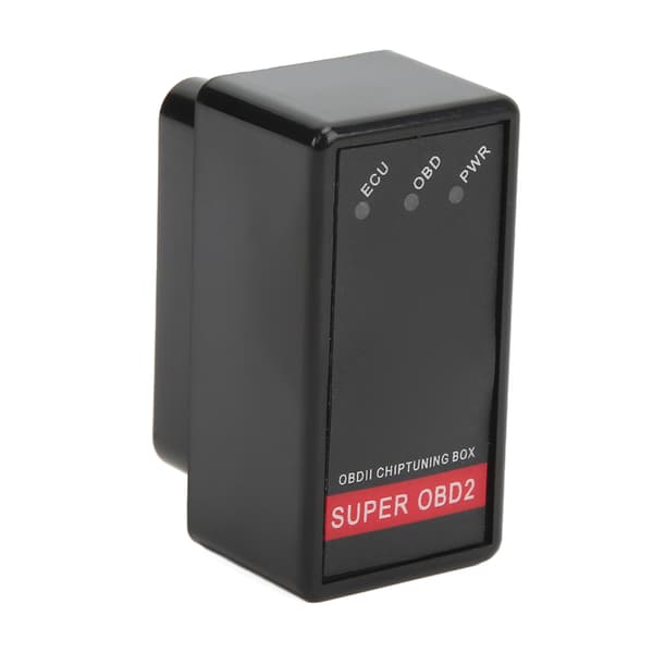 OBD2 Drivstofføkonomiseringschip Tuningboks med Bryter 12‑24V Universal ABS ECO Energi Drivstoffbesparelse for Biler