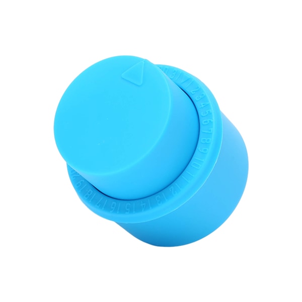 Bærbar blå brusflaskestopper - Hold kullsyreholdige drikker friske og sprudlende
