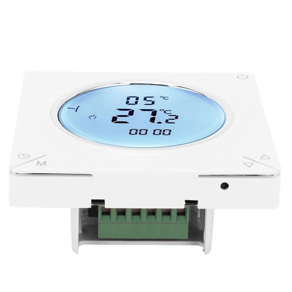 AC220V Gulvvarmestyring Kobling Temperaturkontroller Programmerbar Varmeventilasjonstermostat