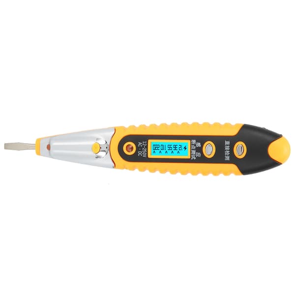Elektrisk Penna Multifunktionell Digital Display Högprecision Elektrisk Penna Lämplig för Detektering av 12250V AC DC Ström
