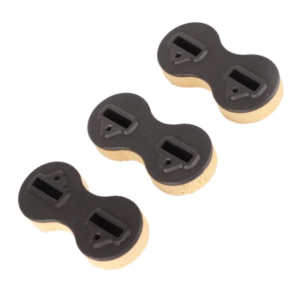 3 st Surfbräda Fin Box Runda Koppar PVC Nio Noll Grader Sida Surfbräda Fenor Pluggar för Surfing Surfbräda