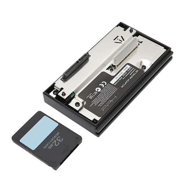 Spillharddiskadapter SATA-grensesnitt Nettverksadapter med 32 MB FMCBV1.953 minnekort for PS2-konsoll