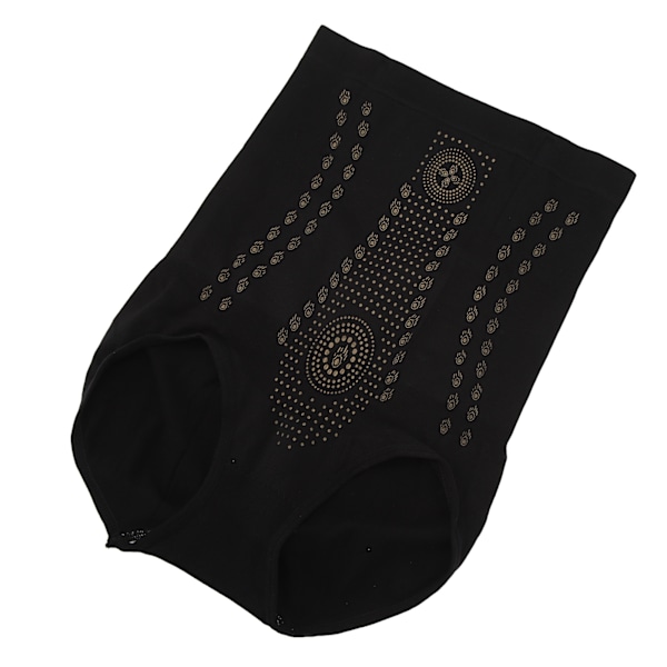 Formgivande Shorts Hög Midja Magstrammande Underkläder Nylon Kvinnor Höftlyftande Underbyxor Svart L (för 63-80kg)