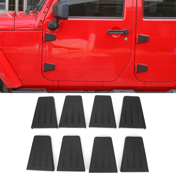 Jeep Wrangler JK 4-dörrars 2007-2016 Dörrgångjärnsskydd (8 st)