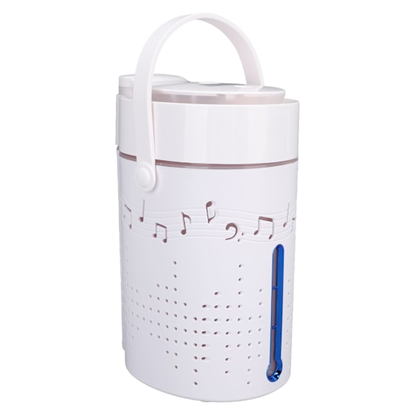 Bluetooth Music Speaker Luftfuktare - 1000ml USB Ultraljud Luftfuktare för stora rum