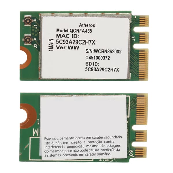 QCNFA435 NGFF M.2 WiFi-kortti 433Mbps 2.4G 5G Langaton Adapteri Bluetooth 4.1:llä