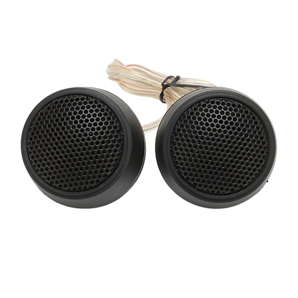 2 stk. Dome Diskant 10W 4 Ohm Høy Sensitivitet Flott Lydkvalitet Høyttaler for Bil Lydanlegg