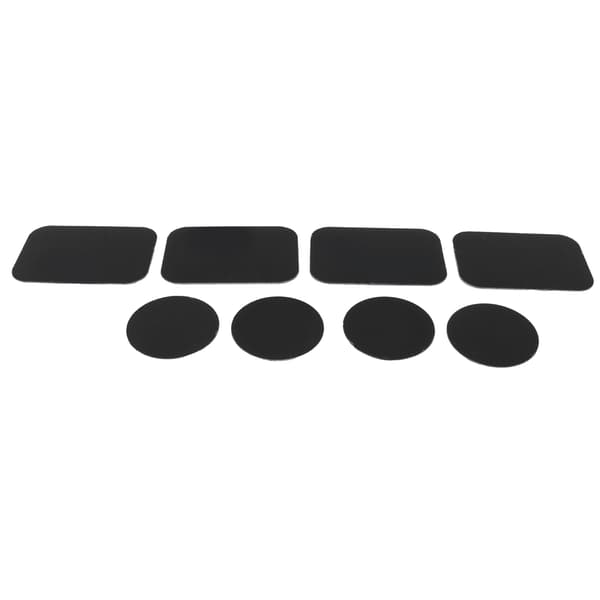 Metalplader til Magnetisk Bilstativ - 8 Pak
