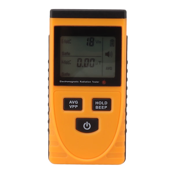 Electromagnetic Radiation Tester Alarm LCD Display Electromagnetic Field Radiation Detector for Electric Appliance