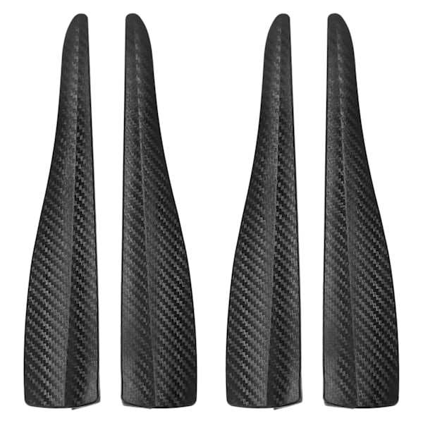 Carbon Fiber Style Bil Bumper Protector - 28cm Anti-Scratch Strips Sticker