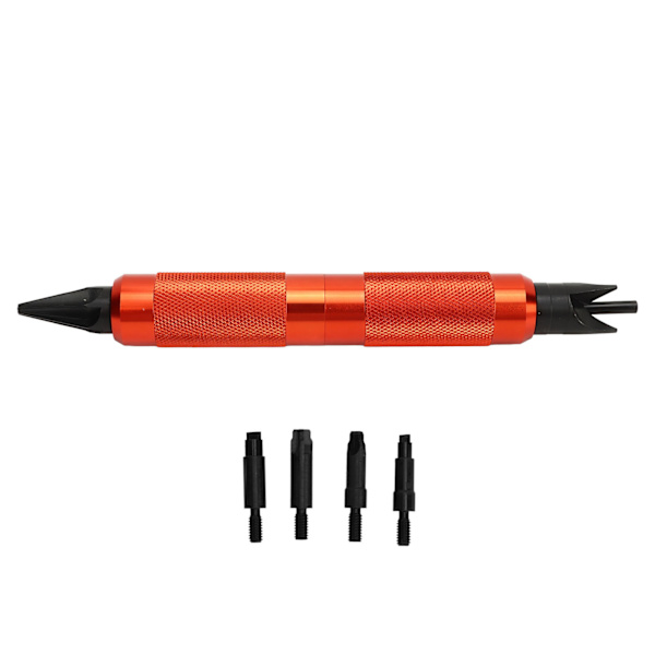 Oranssi alumiiniseoskuori Prep Multitool - Faseviistetyökalu lataamiseen ja puristetun poistamiseen