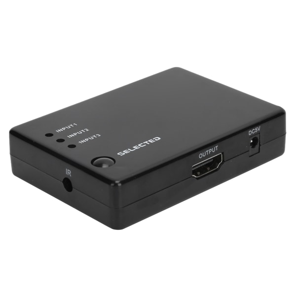 HighDefinition Multimedia Interface Switcher 3 in 1 Out 1080P muunnin kaukosäätimellä