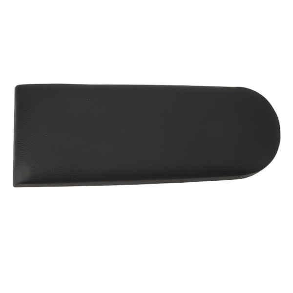 Svart armstödsskydd i PU-läder för mittkonsol - 31x12 cm, slitstarkt och bleksäker