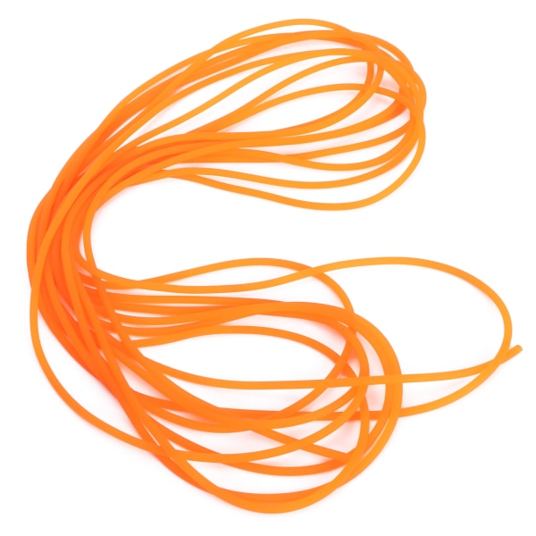 Tennisträningssträng - Solid latex elastiskt tennisrep för alla nivåer - Orange 2,3 mm / 0,09 tum