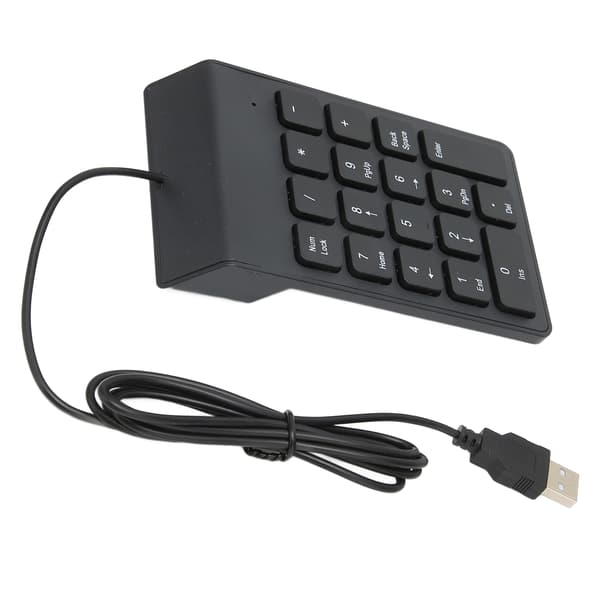 Mini 18-Tast USB Numerisk Tastatur til PC Desktop Bærbare