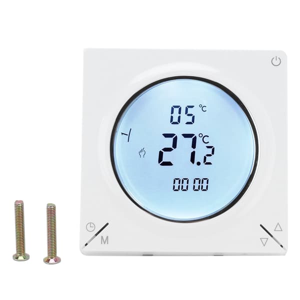 AC220V Gulvvarmestyring Linkage Temperaturregulator Programmerbar Varme Ventilation Termostat