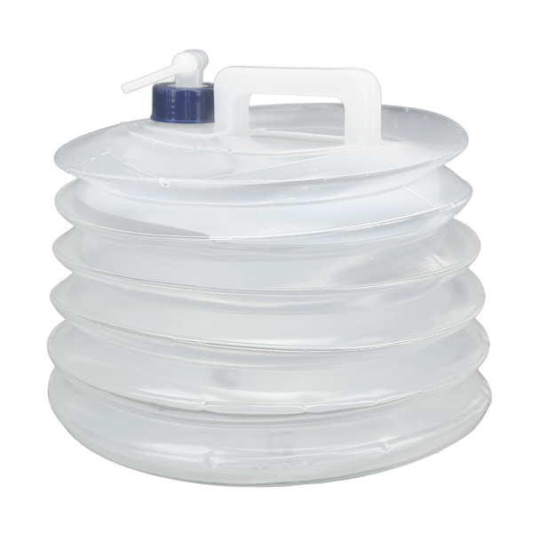 10L sammenleggbar vannbeholder - Bærbar vannlagring for camping, fotturer, klatring