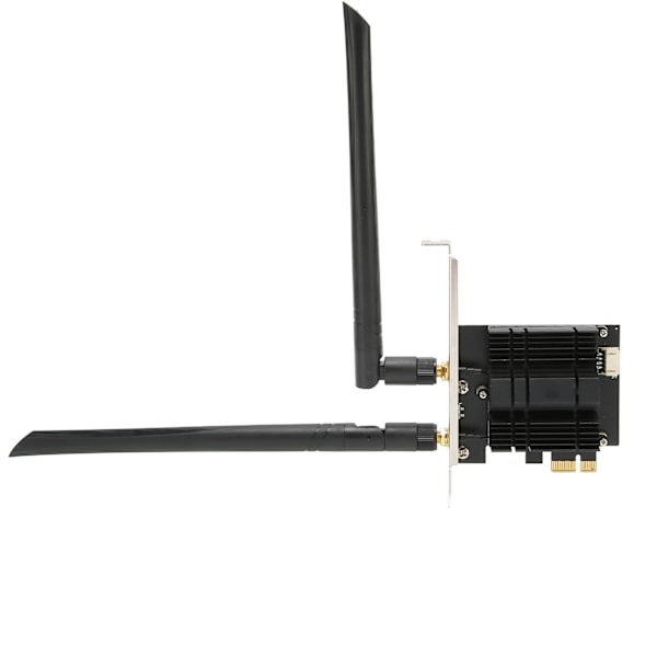 PCIE WiFi-adapter med stöd för AC1300Mbps Bluetooth 4.2 PCIE Wifi-kort 2.4GHz 5.8GHz Dubband skrivbords-WiFi-kort för stationär dator