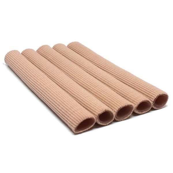 5 st Mjuka Gel Tåskydd Rör Ärmar för Tår och Fingrar Kudde Set 0.1
