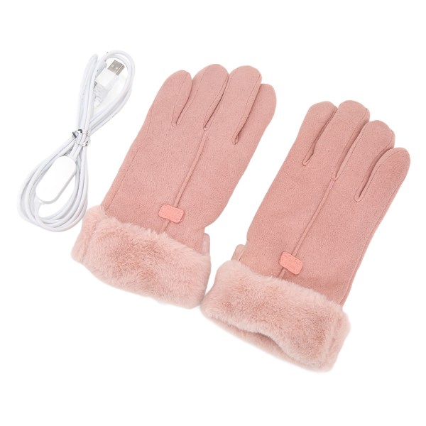 USB-opvarmede handsker til kvinder - Justerbar temperatur, berøringsskærmdesign